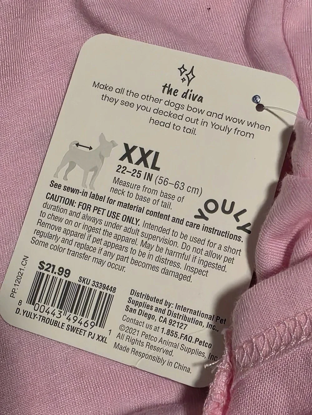 Youly NWT The Diva Pink 